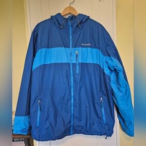 Columbia Winterswept Jacket with Thermal Coil Lining in Blue  Size XL